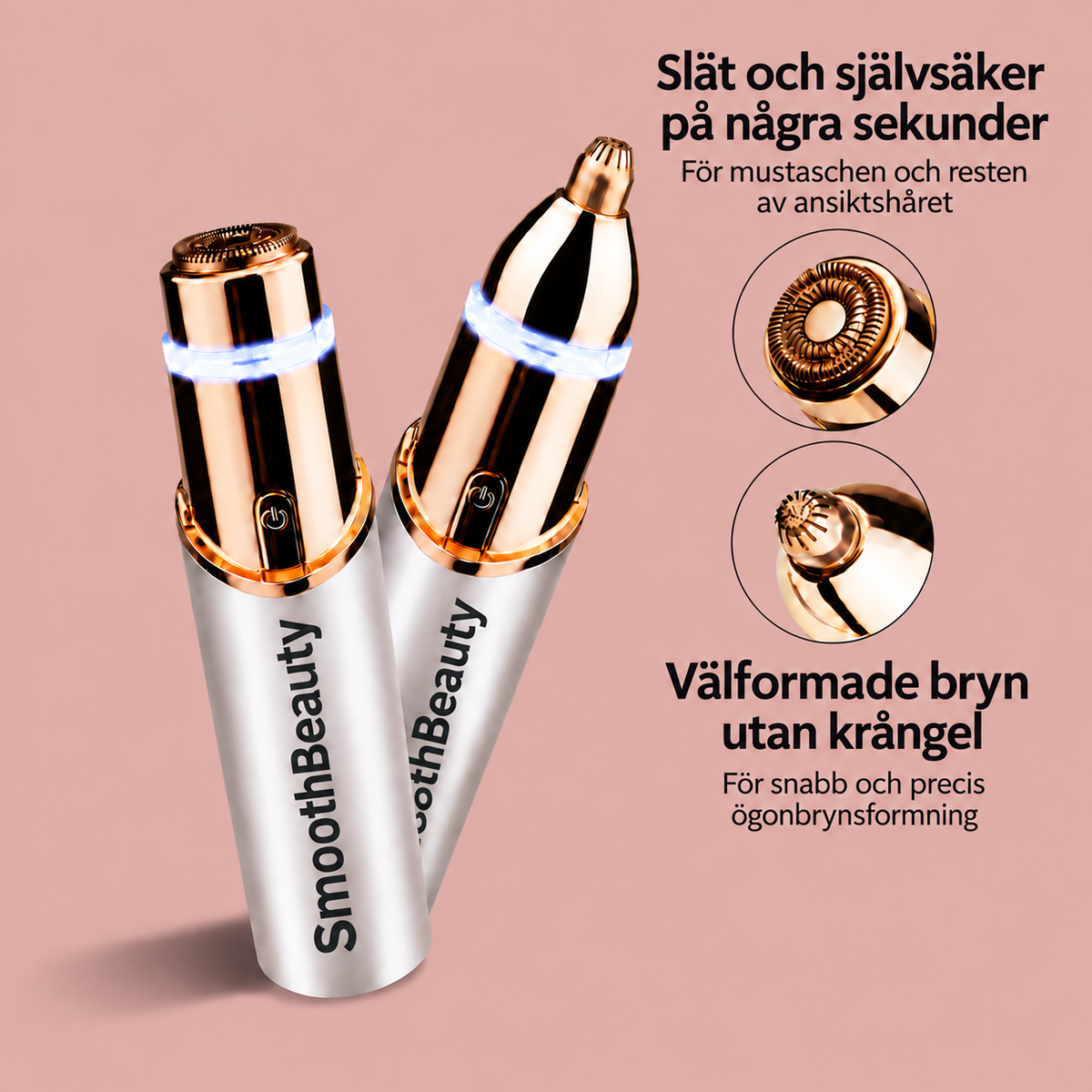 SmoothBeauty - Ansiktshåret borta på bara några sekunder